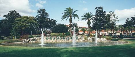 Entrance to Orange Lake Resort