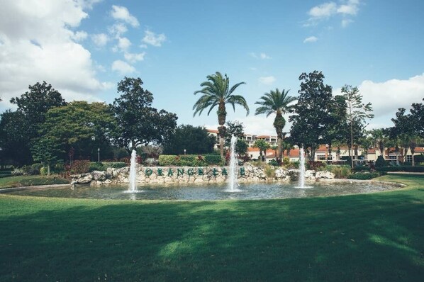 Entrance to Orange Lake Resort