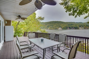 Deck | Outdoor Dining Area | Water Views
