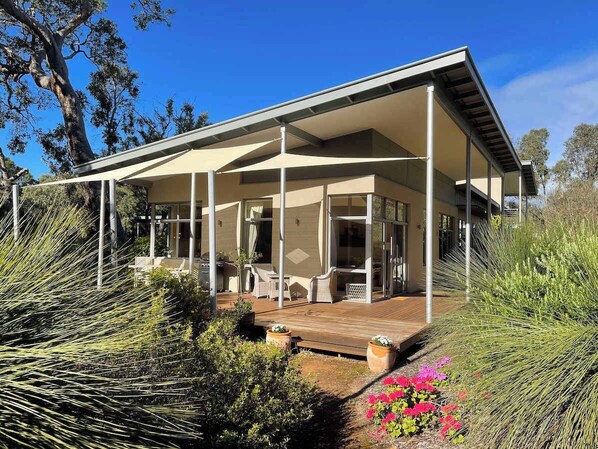 Your private terrace facing onto the spectacular gardens