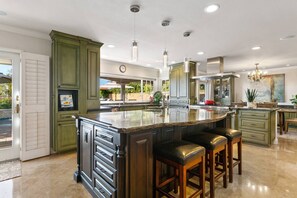 Remodeled kitchen with new appliances