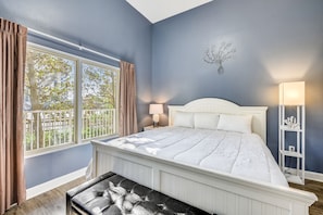 Primary Bedroom with King Size Bed
