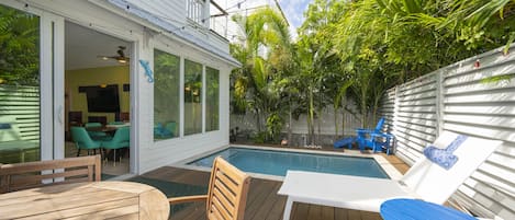 Backyard Deck and Pool