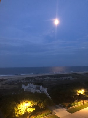 Full Moon At Dusk from Balcony