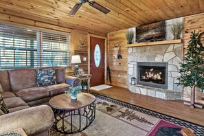 The living area is spacious and welcoming