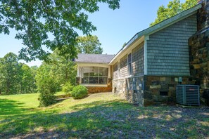 Rear of house