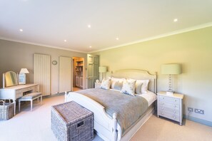 Master bedroom with ensuite bathroom | Onsite accommodation Cruden Bay
