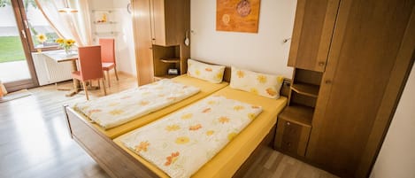 Appartement 1, 30 qm, 1 Wohn-/Schlafzimmer max. 2 Personen