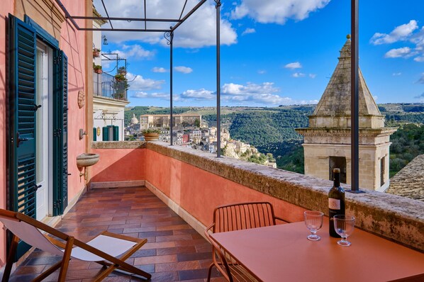 Balcony with view