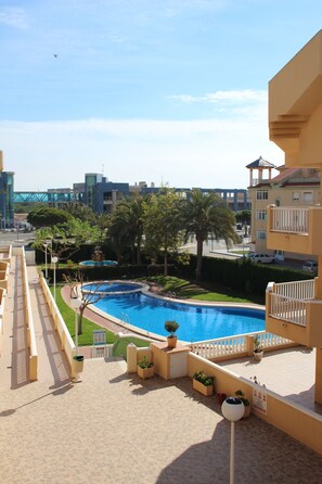 Access to the pool is included. No lifeguard on duty. 