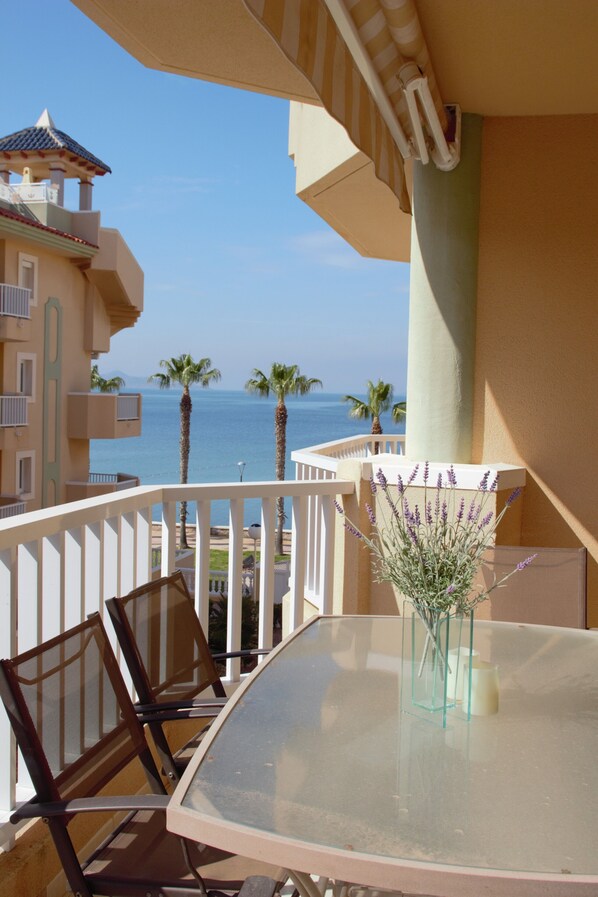 A view of Mar Menor from the main balcony. 