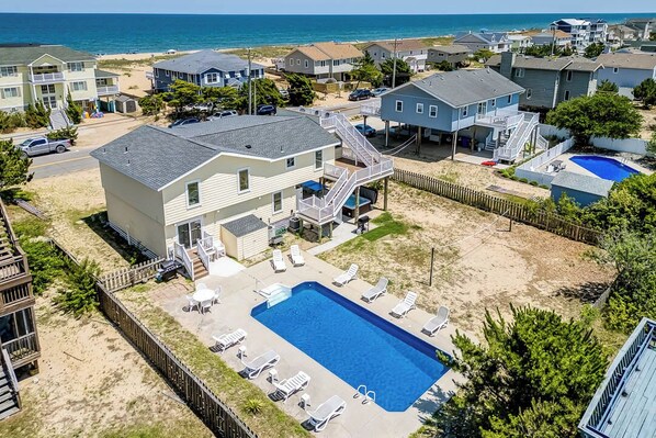 Aerial View of Ocean Breeze