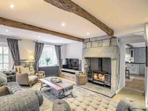 Living room | Hob Cote, Midgehole, Hebden Bridge