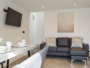 Living room/dining room | Hafan Gwyn - Cardigan Bay Cottages, Felinwynt, near Cardigan
