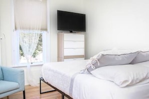 Stylish space to relax, study, work, eat, and sleep