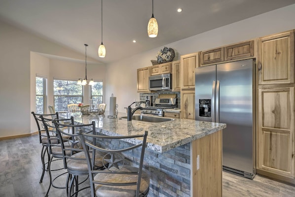 Pagosa Springs Vacation Rental | 3BR | 2BA | Stairs Required | 1,600 Sq Ft