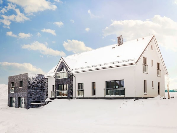 Cloud, Sky, Property, Window, Building, Snow, House, Slope, Freezing, Cottage