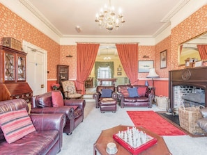 Living room | Edderton Hall Country House, Welshpool