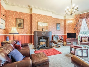 Living room | Edderton Hall Country House, Welshpool