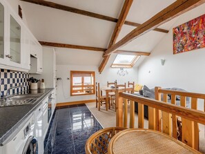 Open plan living space | Robin’s Nest - Paith Holiday Cottages, Capel Seion, near Aberystwyth