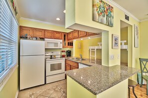 Stocked kitchen