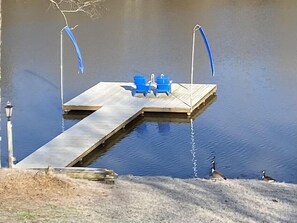 Dock on pond 