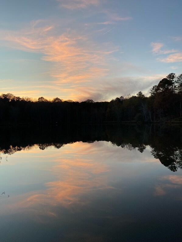 Enjoy beautiful sunsets every evening