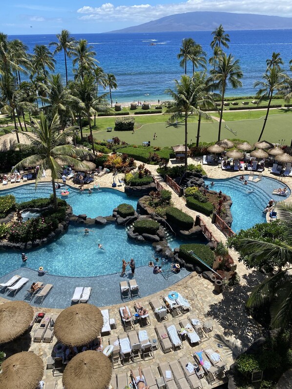 View from the room. 