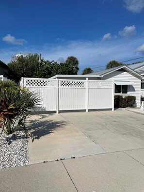 Cottage driveway - ideal for two vehicles