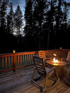 Perfect deck for star gazing