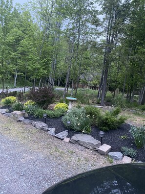 Serene Garden view