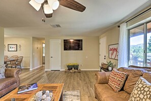 Living Room | Smart TV | Central Heat & A/C