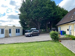 There is ample car parking to the side or rear of house.