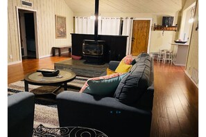thermostat controlled fireplace