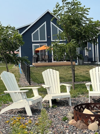 View from fire pit