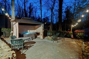 Bain à remous extérieur