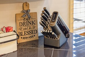Ninja Knife set with Sharpener