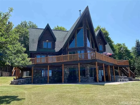 Lake front view