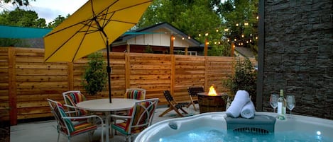 Sparkling Clean Hot Tub