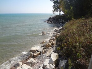 Rocky shoreline 