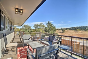 Front Patio | Mountain Views