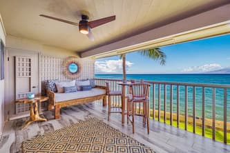 Romance on top of the ocean-Amazing View-Large Lanai comfy daybed-Cold AC