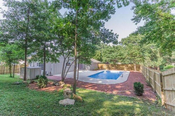 Yard and Pool