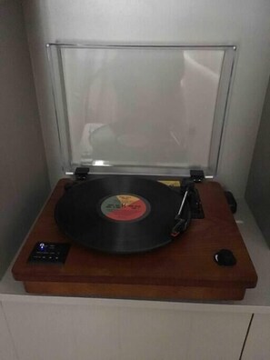 Vinyl record player