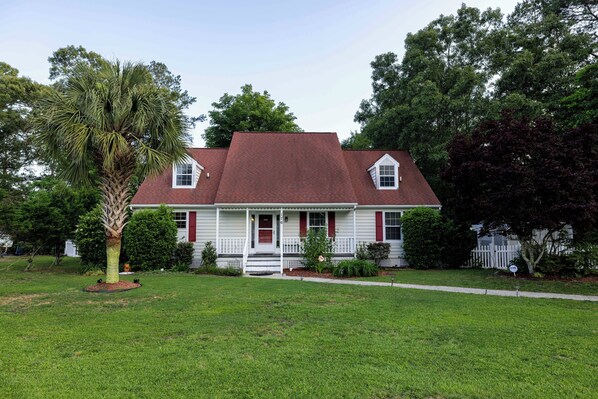 Our house in the springtime