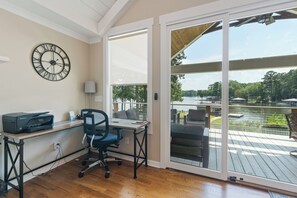 Work from home!  Desk, Wifi, office chair and a printer are available