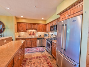 Large gourmet kitchen with everything you need to whip up a special meal