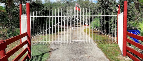 Enceinte de l’hébergement