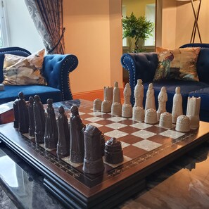 England v Scotland Chess Board