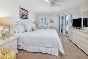Beach Club 217 - Primary Bedroom with Balcony Access
